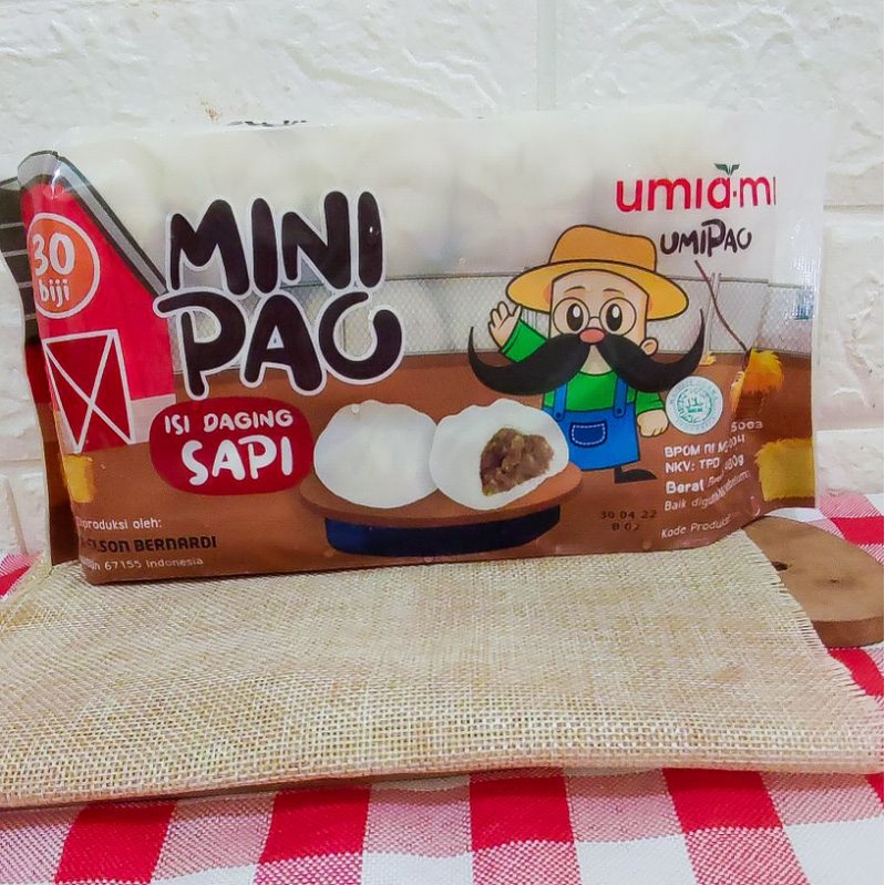 

Bakpao Mini / Mini Pao Umiami 30pcs Rasa Ayam, sapi, dan coklat