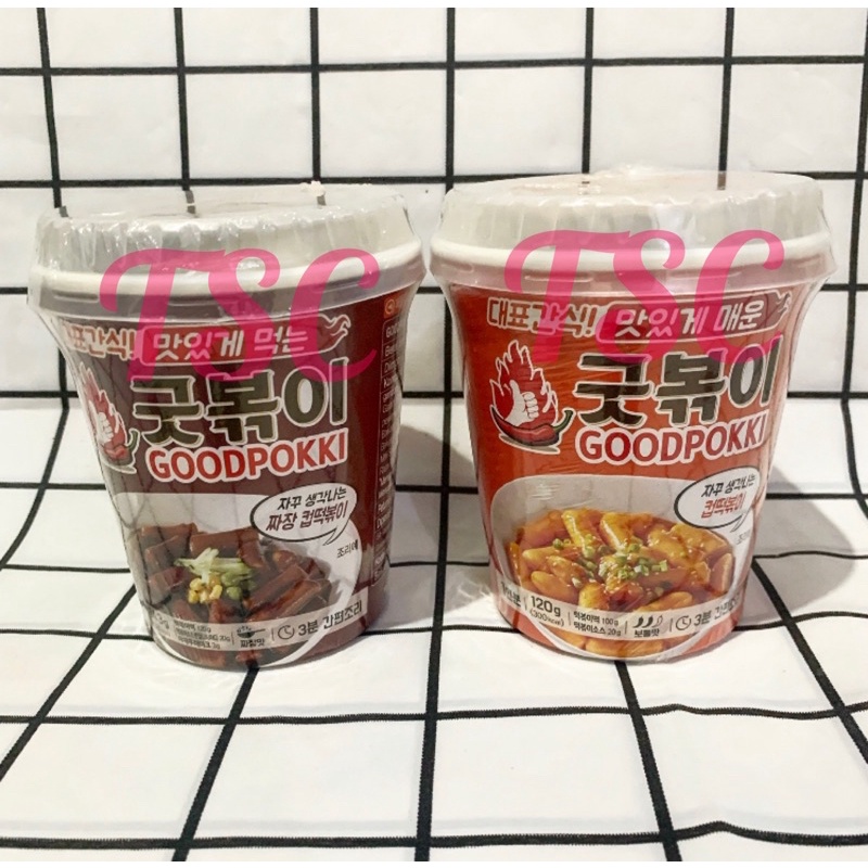 

GOODPOKKI Original / GOODPOKKI Jjajang Goodpokki Instant Toppoki Cup TTEOKBOKKI