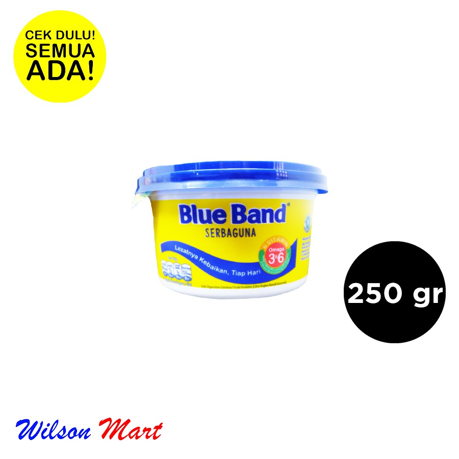 

BLUE BAND SERBAGUNA 250 GRAM CUP