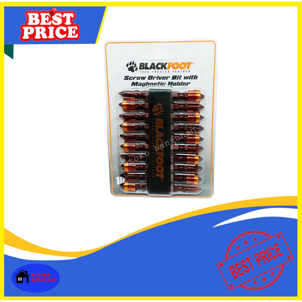 Mata Obeng PH2 65MM Blackfoot Magnetic / Alat Pengencang Skrup