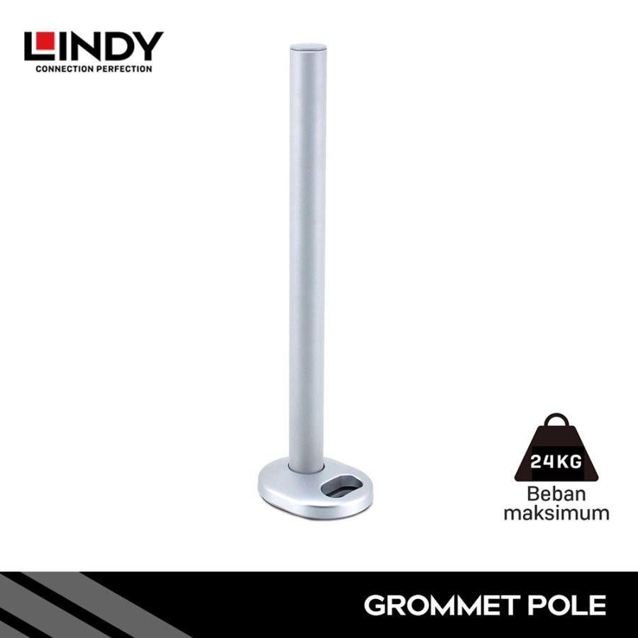 BRACKET LINDY GROMMET POLE LCD LED TV 700mm Max 12Kg - 40963