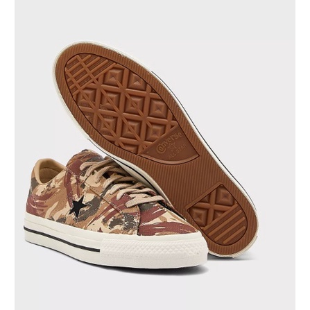 Converse CONS One Star Pro 90s Brushstroke Camo Print Skate CX Khaki