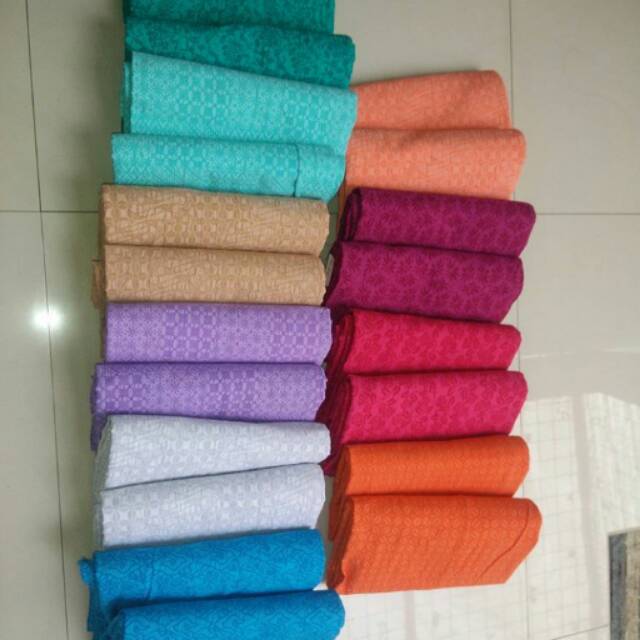 Katun emboss dobby