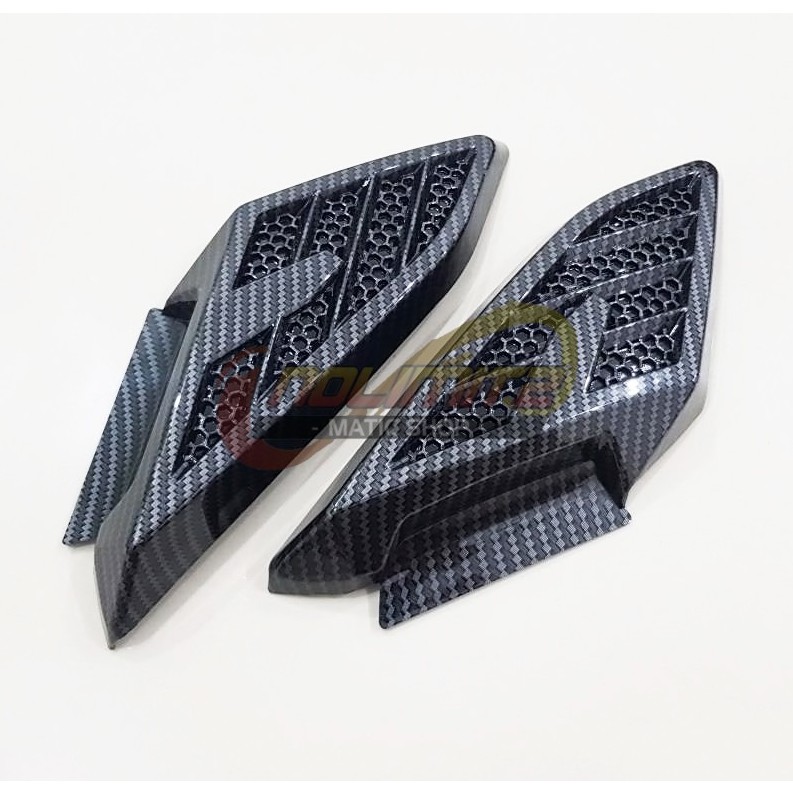 Cover Tutup Pijakan Body Samping NEMO Carbon Yamaha NMAX 2020