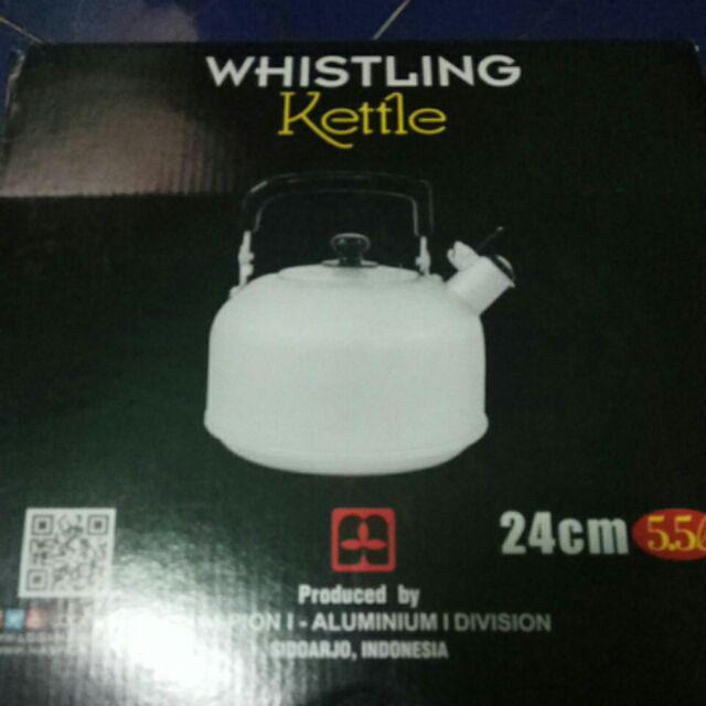 Maspion Teko Bunyi National Kettle 24 Cm Silver