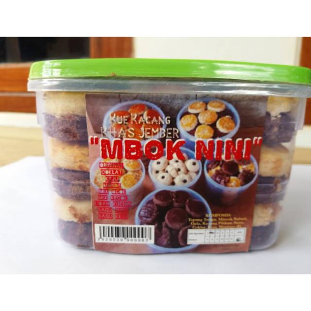 

Kue kacang Mbok Nini kemasan 650gr