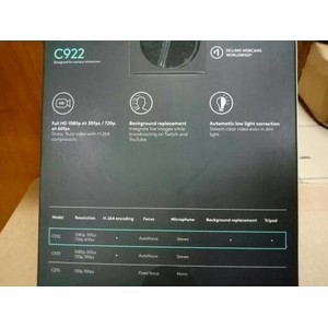 Logitech C922 Pro Stream Webcam