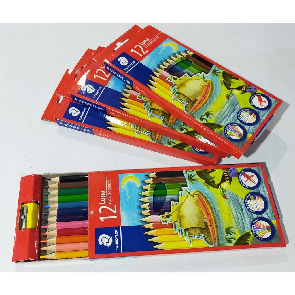 

Pensil Warna Staedtler Luna Panjang 12 (Bonus Rautan)