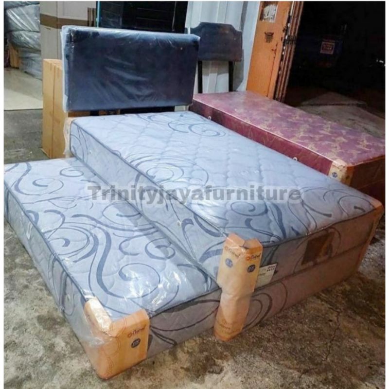 Kasur springbed 2in1 set central