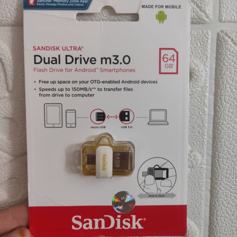 Flashdisk OTG Sandisk 64GB Original