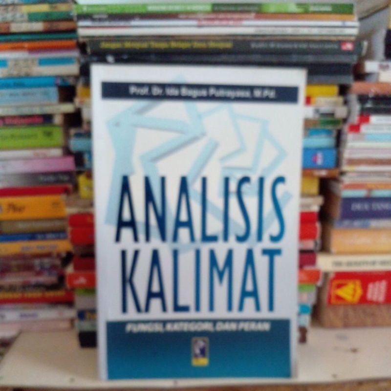 buku bahasa Analisis Kalimat