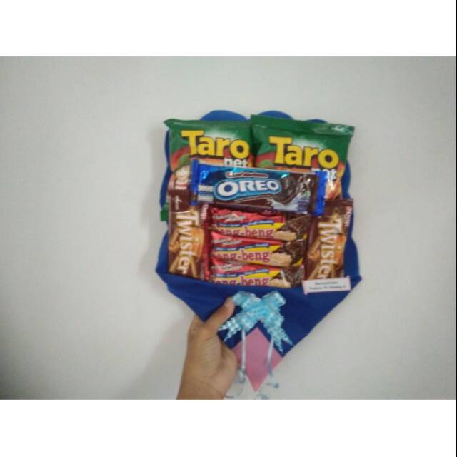 

Snack bouquet , buket snack