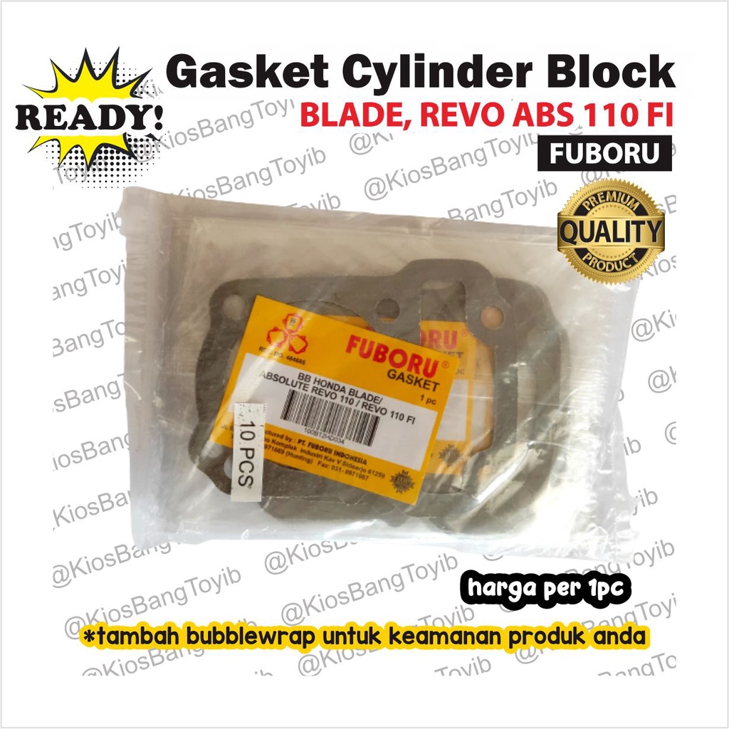 Packing Gasket Cylinder Block (BB) Blade Revo Abs 110 FI (FUBORU)