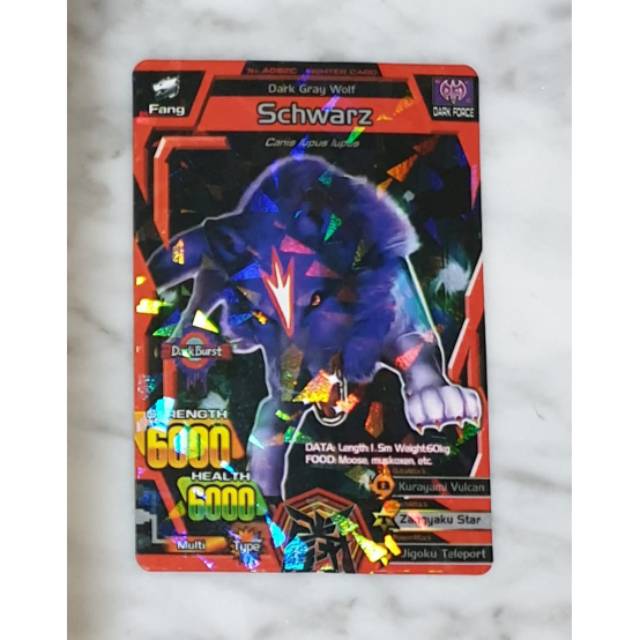 Mainan kartu animal kaiser schwarz