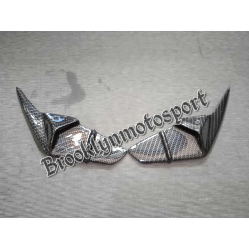 winglet carbon yamaha aerox 2021/winglet carbon aerox new 2021