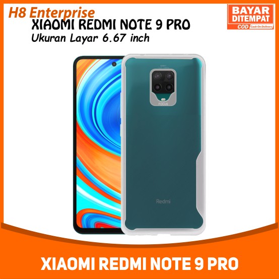 Focus Case Clear Xiaomi Redmi Note 9 Pro TPU SILICON BACKCASE SOFSHELL