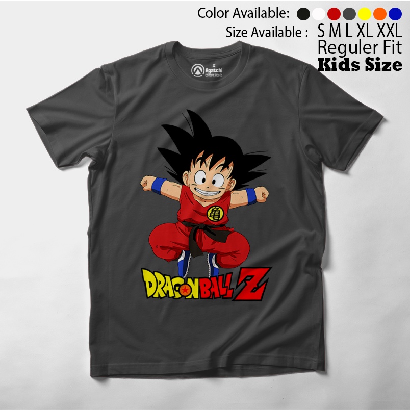 Dragon Ball Z - Son Go Ku - Anime , Baju Anak / Kaos Atasan Anak Laki Laki / Kids T Shirt