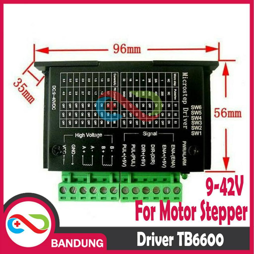 TB6600 UPGRADE 32 SUBDIVISION 42 57 86 STEPPER MOTOR DRIVER 4A 42VDC