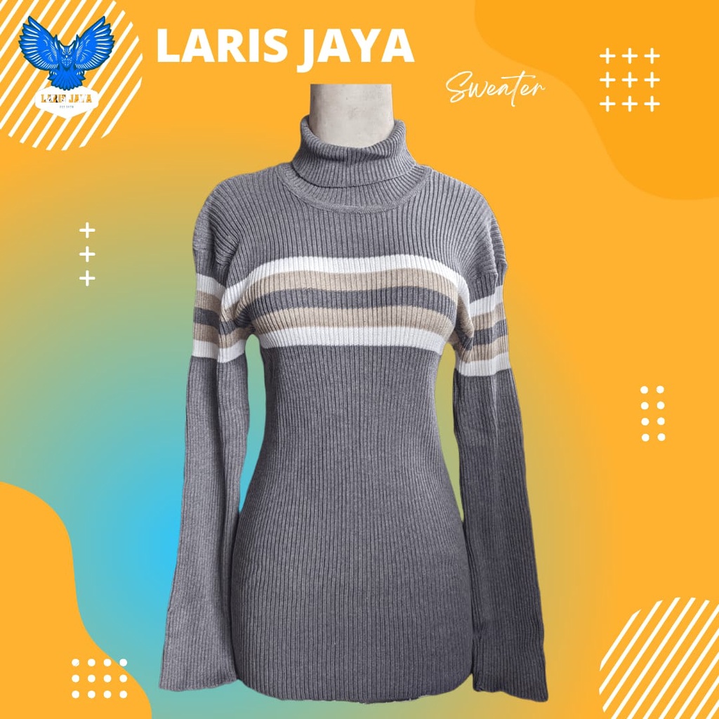 Sweater Turtleneck Rajut Dewasa Remaja