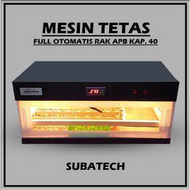 Mesin Tetas Telur Full Otomatis Penetas SUBATECH MTFOAPB40 RMT