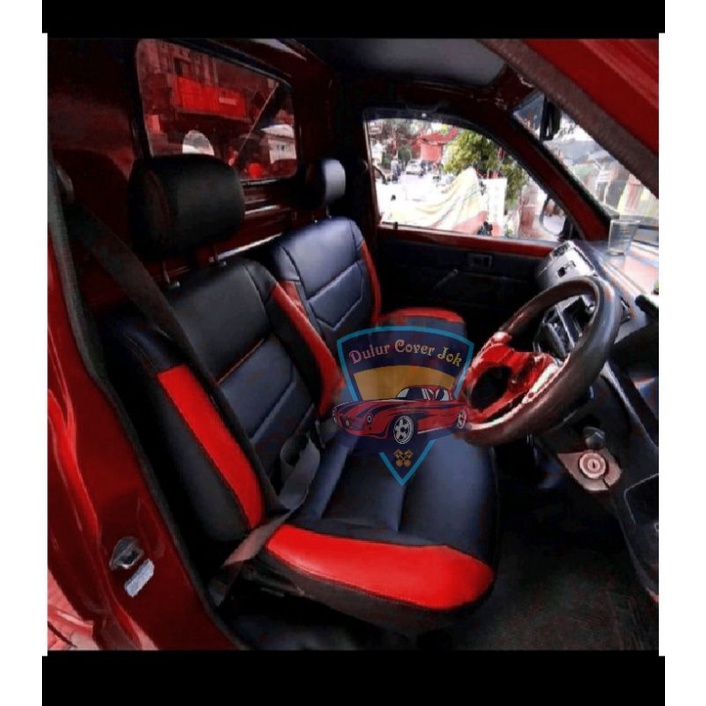 Sarung jok mobil Hilux single cabin - Strada triton - Panther - Kijang - Cover jok mobil strada trit