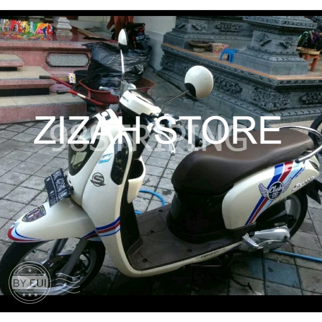 striping variasi scoopy thailand club 12