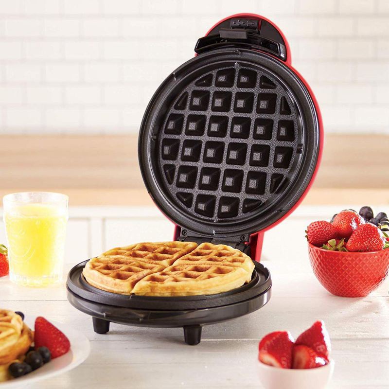 Mini Waffle Maker Pembuat Waffle Elektrik Cetakan Wafel