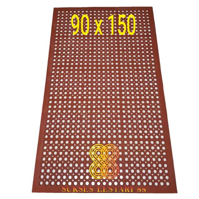 Keset Karpet Karet Anti Slip Bavel 90 x 150 - Top Dek