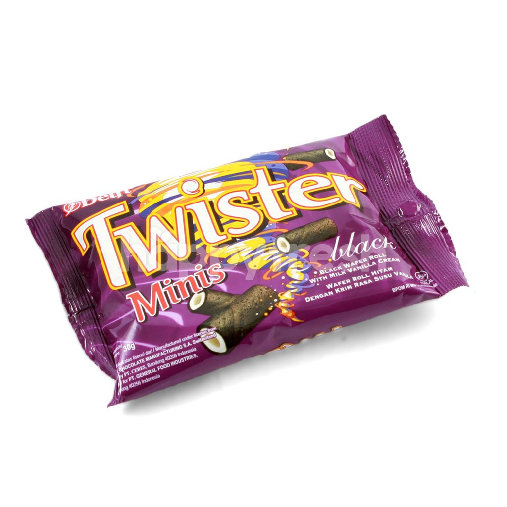 

Delfi Twister Minis Black 30g