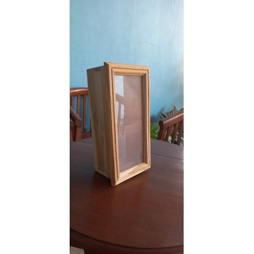 LOSTER/VENTILASI UDARA KAYU JATI KAWAT NYAMUK