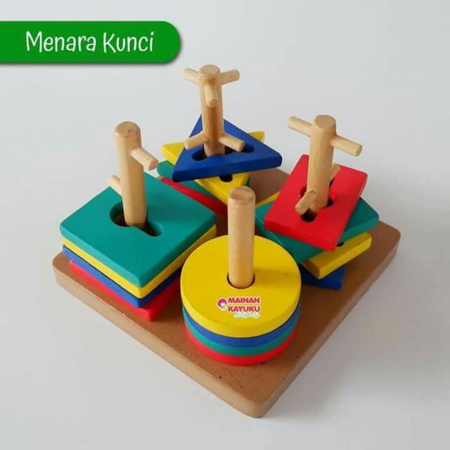 Menara kunci geometri