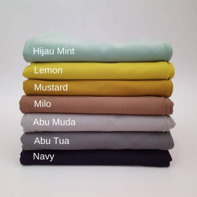 PROMO Kerudung Rivantie claudia L / Jersey creb / kerudung instan-5