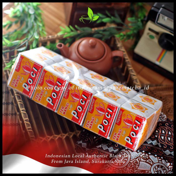 

Teh Solo - Teh Poci Indonesian Local Javanese Black Tea Lokal 1 Bal