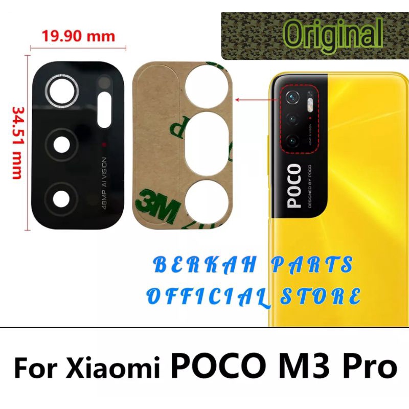 Kaca Kamera Lensa Kamera Poco M3 M3 pro
