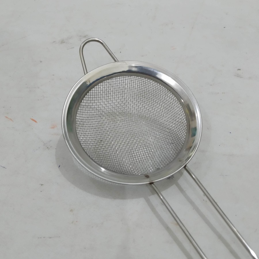 Saringan Goreng Kawat Halus Stainless 8cm