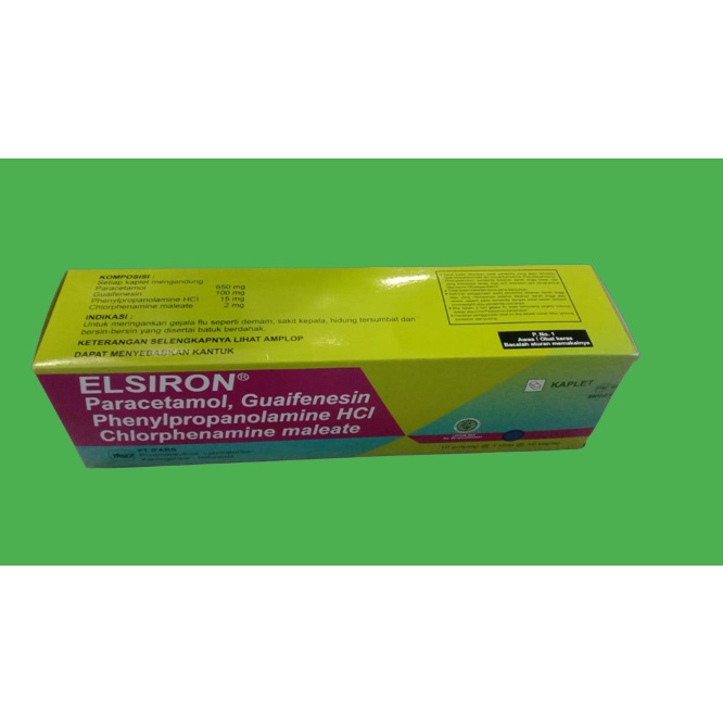 ELSIRON TABLET PER BOX'S