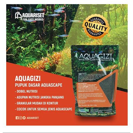 Pupuk Dasar Aqua Gizi 1KG AquaGizi Pupuk Aquascape