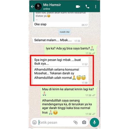 MOSEHAT - OBAT TETES BANTU ATASI HIPERTENSI