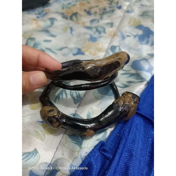gelang Akar Bahar bonggol isi 2 size kantor