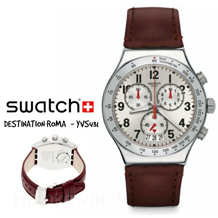 jam tangan / Watch_Id SWATCH ORIGINAL YVS431 DESTINATION ROMAÂ