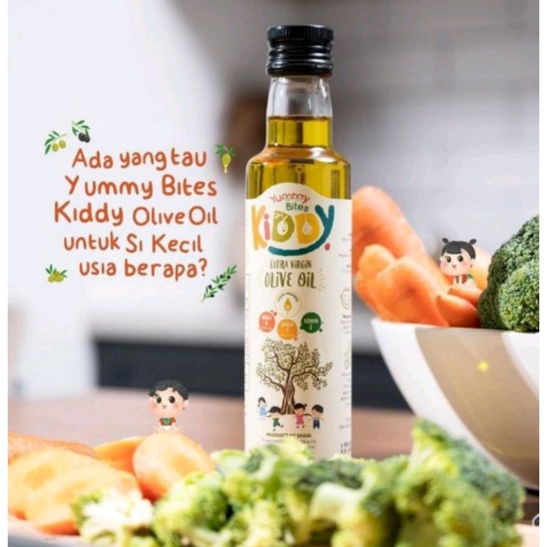 Yummy bites Evoo Kiddy Olive oil