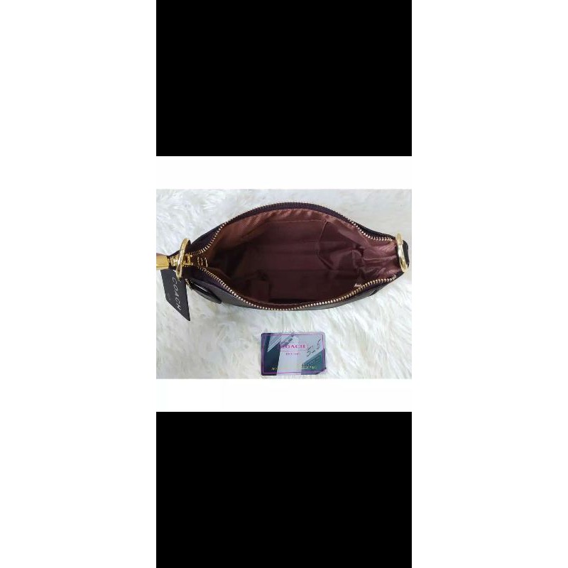 tas coach shoulder bag bukan preloved