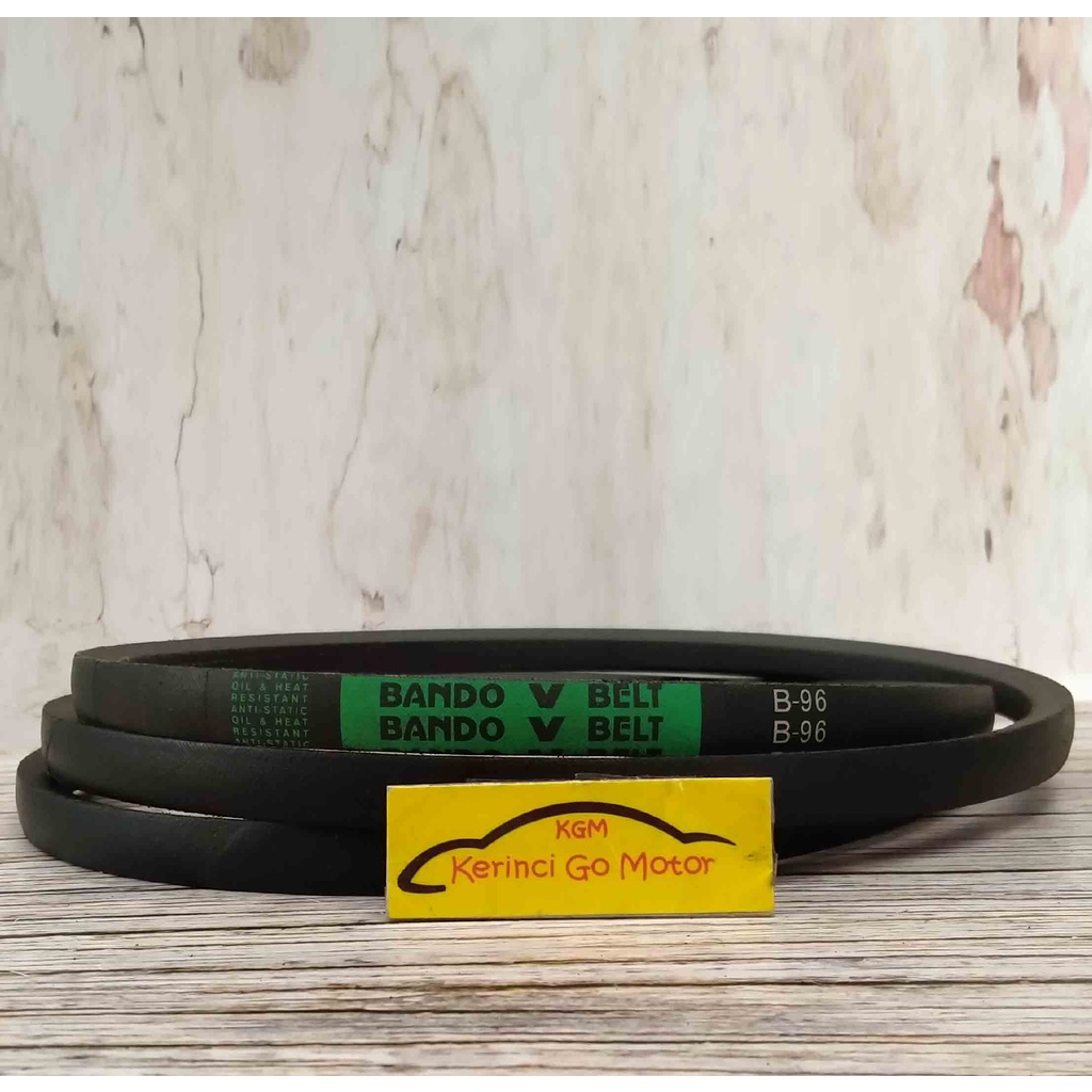 BANDO VAN BELT B-96 V BELT TALI KIPAS B96 FAN BELT VANBELT POLOS B-96