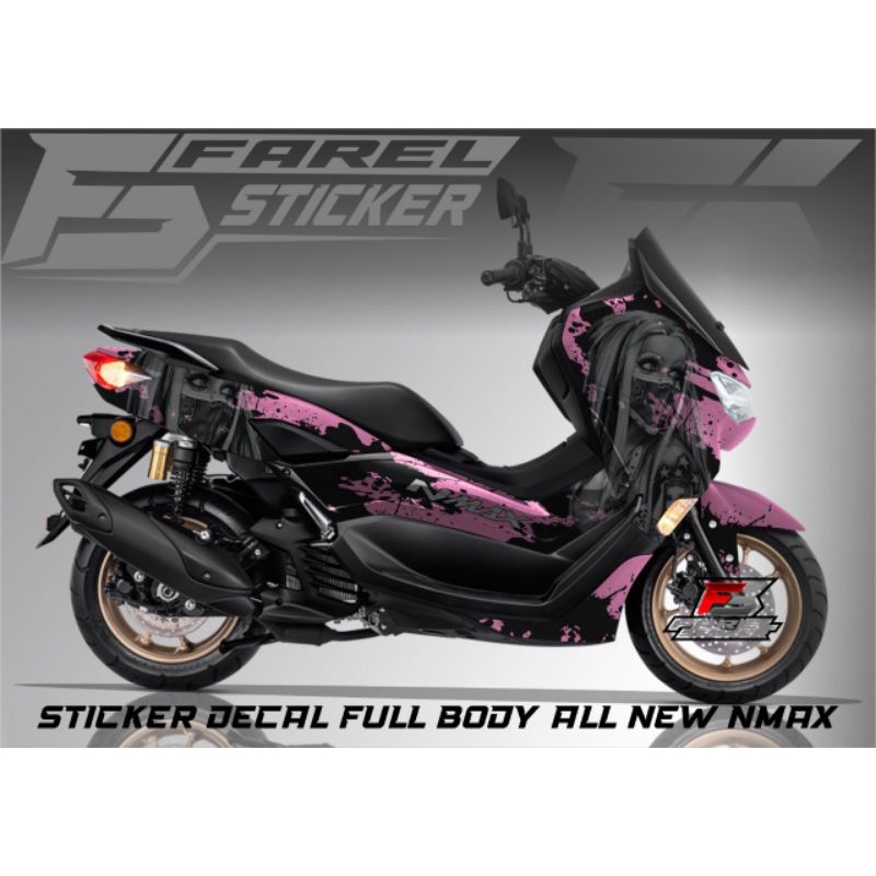 sticker decal full body yamaha nmax new dekal nmax new