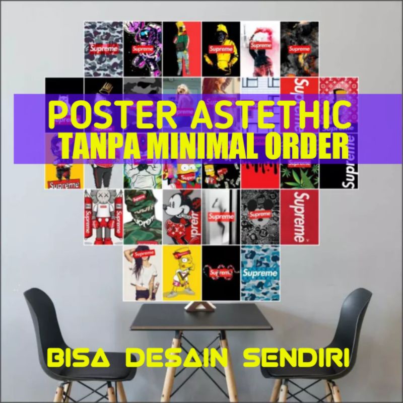 poster dinding asthetic buat kamar  cewek/cowok