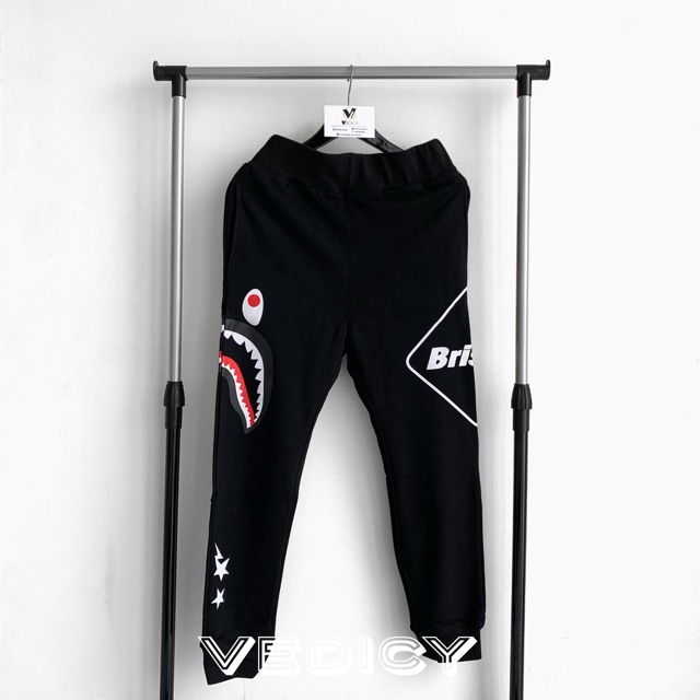 CELANA BAPE A BATHING APE SHARK BRISTOL PANTS SUPER MIRROR 1:1 ORIGINAL