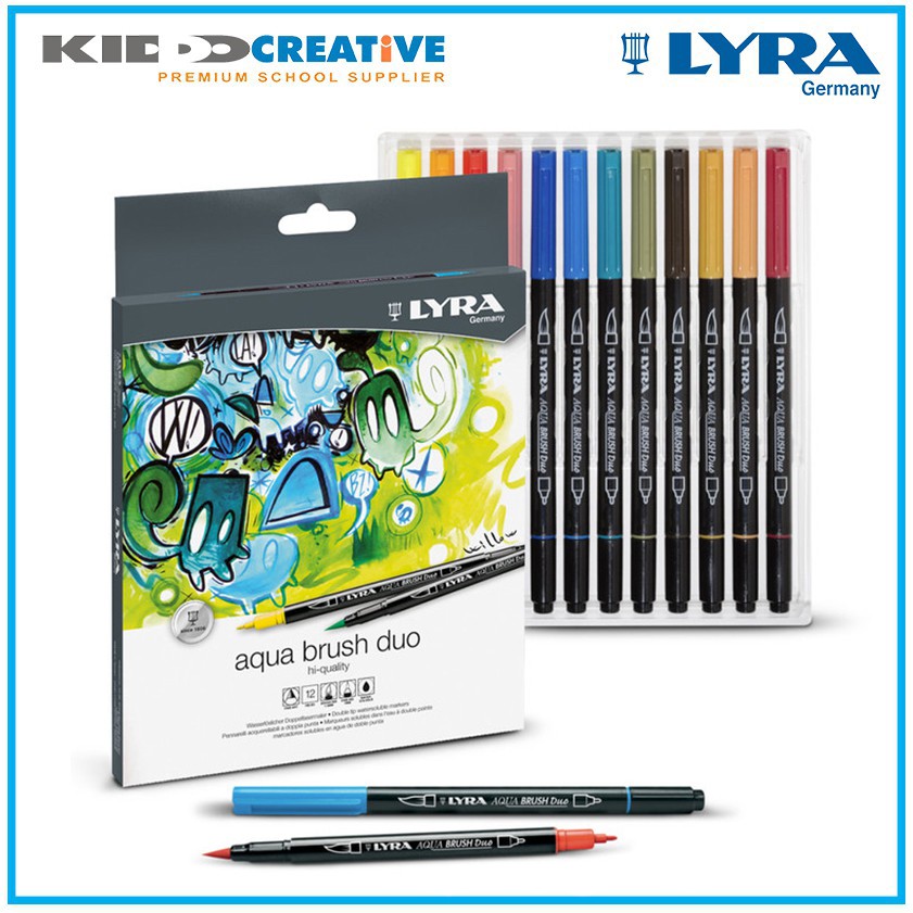 

LYRA AQUA BRUSH DUO SET 12, 24, 36 COLORS