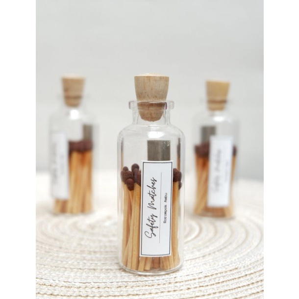 korek api kayu aesthetic/ matches/ Korek Jess/ matches in a jar/ matches aesthetic