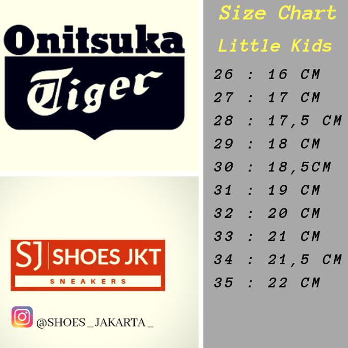 onitsuka size guide