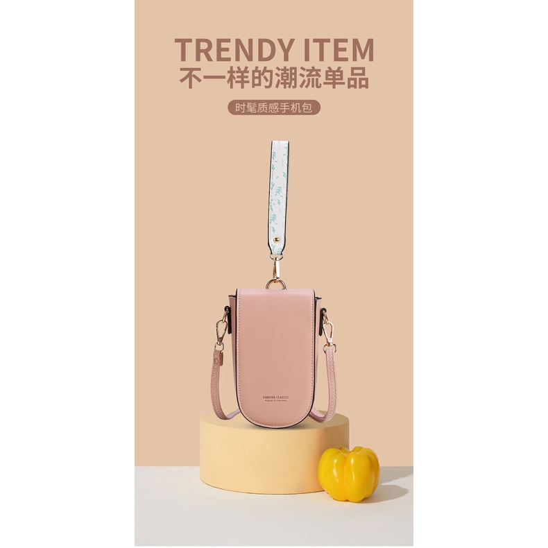 KhatinStore Tas Wanita Terbaru 2021 Kekinian / Dompet HP Forever Classic FY / Forever Young / Forever Lovely / Forever Better / Tas Selempang Mini HP / Import / JH / Lonny / COD / 404